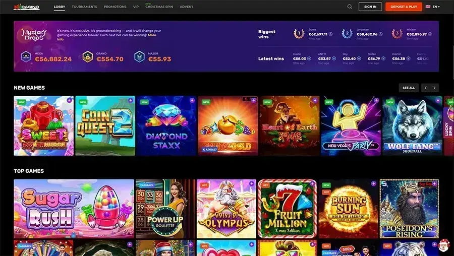N1 Casino Képernyőkép 2